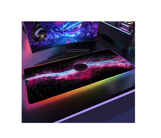 Space Large RGB  LES Gaming Mouse Pad