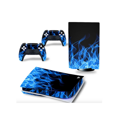 PS5 Vinyl Sticker + 2 Controller Skin Stickers