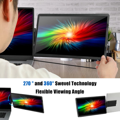 14.6 Inch LCD Laptop Monitor Foldable Screen