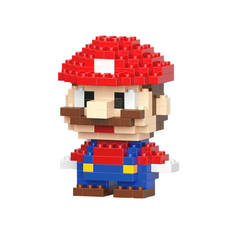 Mario Bros Building Blocks Figure