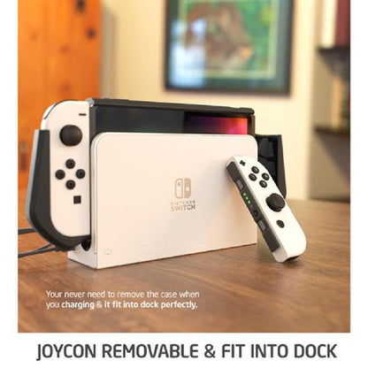 Dockable Protective Grip Case for Nintendo Switch OLED Model (2021)