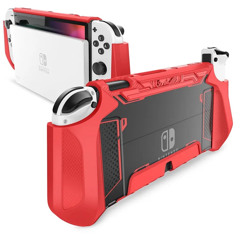 Dockable Protective Grip Case for Nintendo Switch OLED Model (2021)