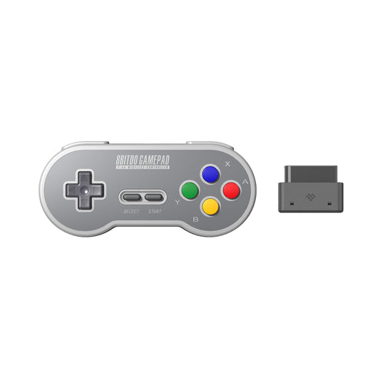 8BitDo SN30 2.4G Wireless Gamepad for Original SNES/SFC