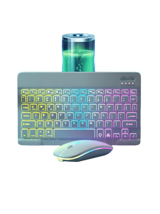 Rainbow Backlit Wireless Keyboard