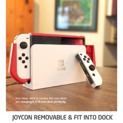 Dockable Protective Grip Case for Nintendo Switch OLED Model (2021)