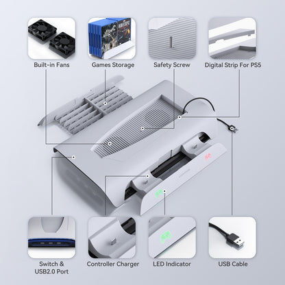 Cooling Station for Play Station 5