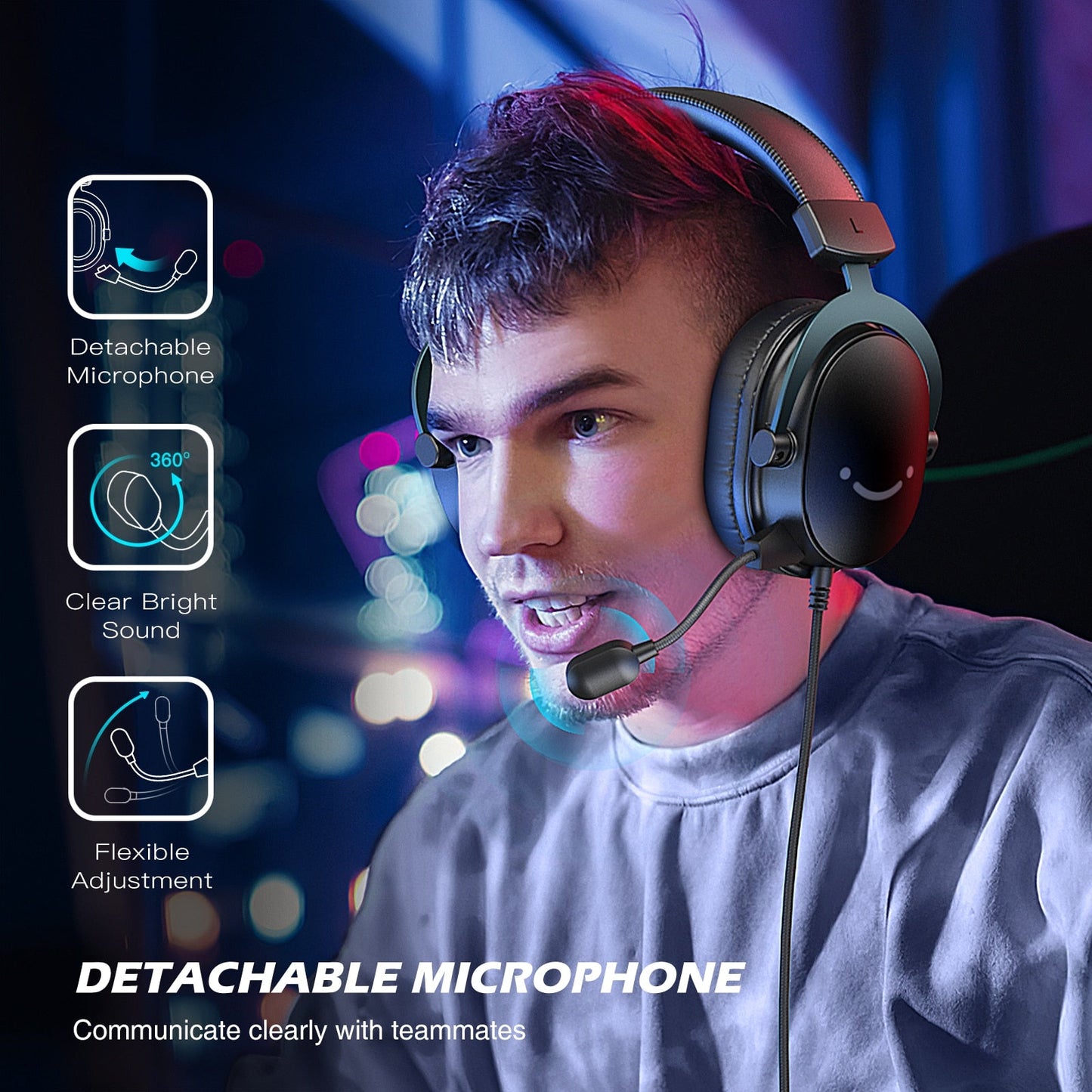 FIFINE Headset 3.5 mm  with 7.1 Surround