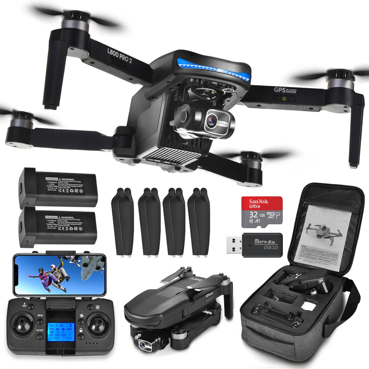 5G Camera Drone with  Brushless Motor