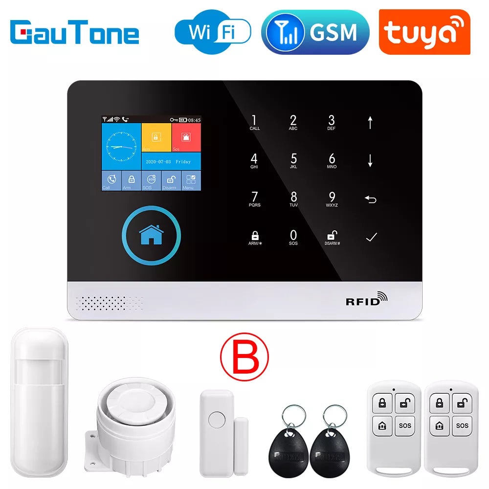 Alarm System for Home Burglar Security