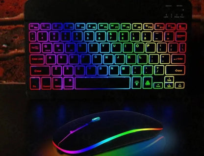 Backlit Wireless Keyboard and Mouse