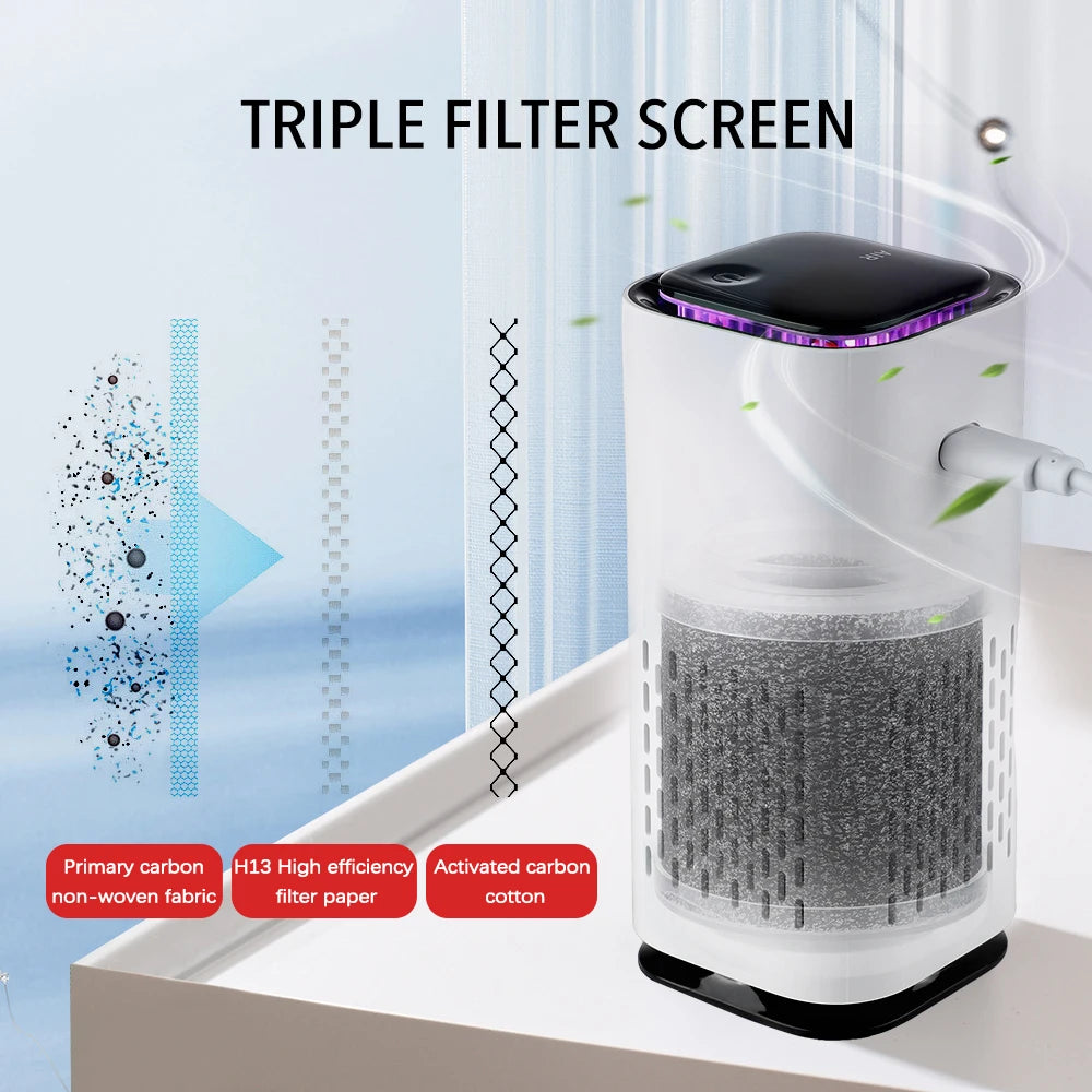 Mini Negative Ion Air Purifier For Home