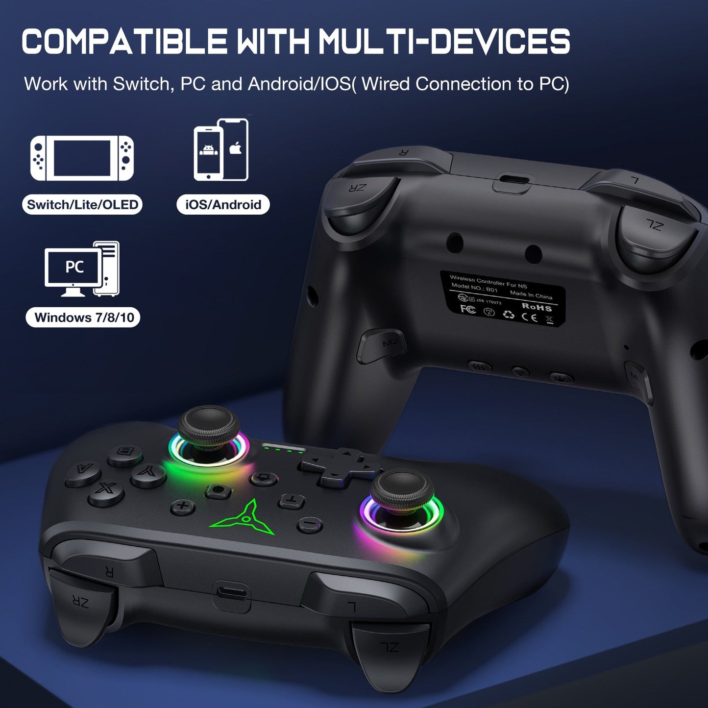 Wireless Controller for Nintendo Switch