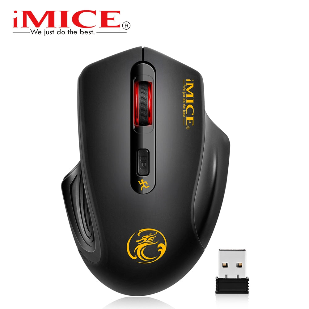 Wireless Mouse 4 Buttons