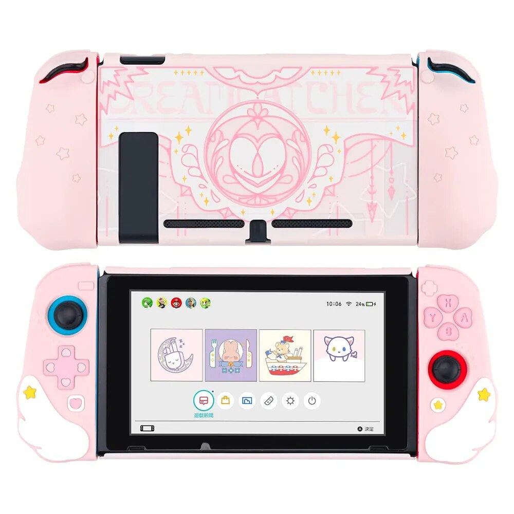 Cute Cartoon Case for Nintendo Switch OLED/Switch TV Dock