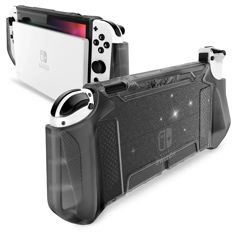 Dockable Protective Grip Case for Nintendo Switch OLED Model (2021)