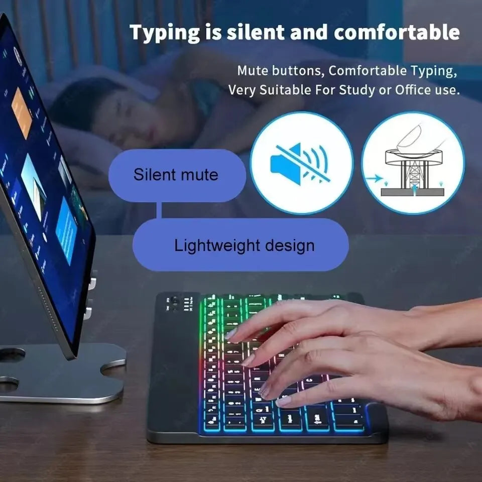 Backlit Wireless Keyboard and Mouse