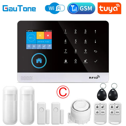 Alarm System for Home Burglar Security