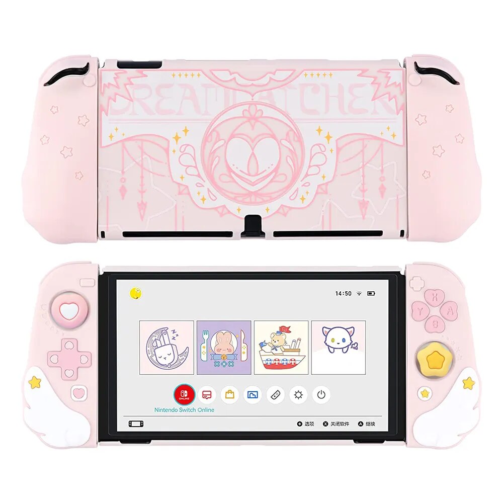 Cute Cartoon Case for Nintendo Switch OLED/Switch TV Dock