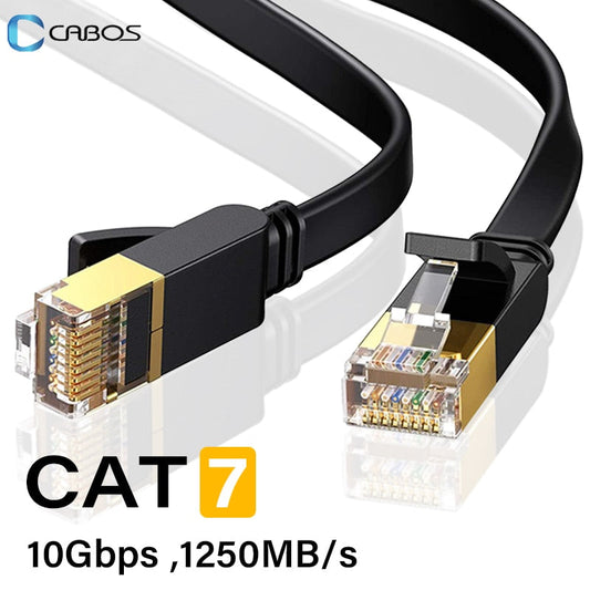 CAT7 Ethernet Cable 10Gbps Networking 1250Mbps