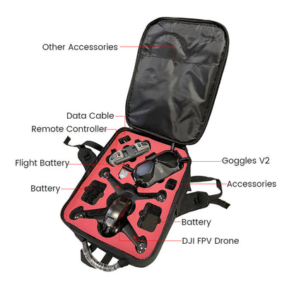 Backpack Shoulder Bag for Drones